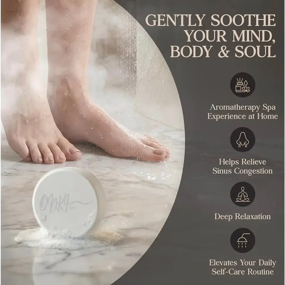 ONKA Spa Lavender Chamomile Shower Steamers 6 Pack Aromatherapy